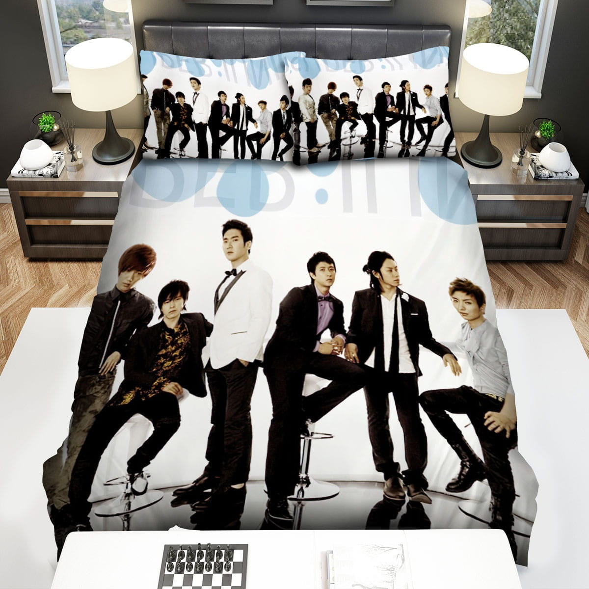 Super Junior Super Show Bedding Sets Duvet Cover Flatsheet Gift For Wife Husband Besties