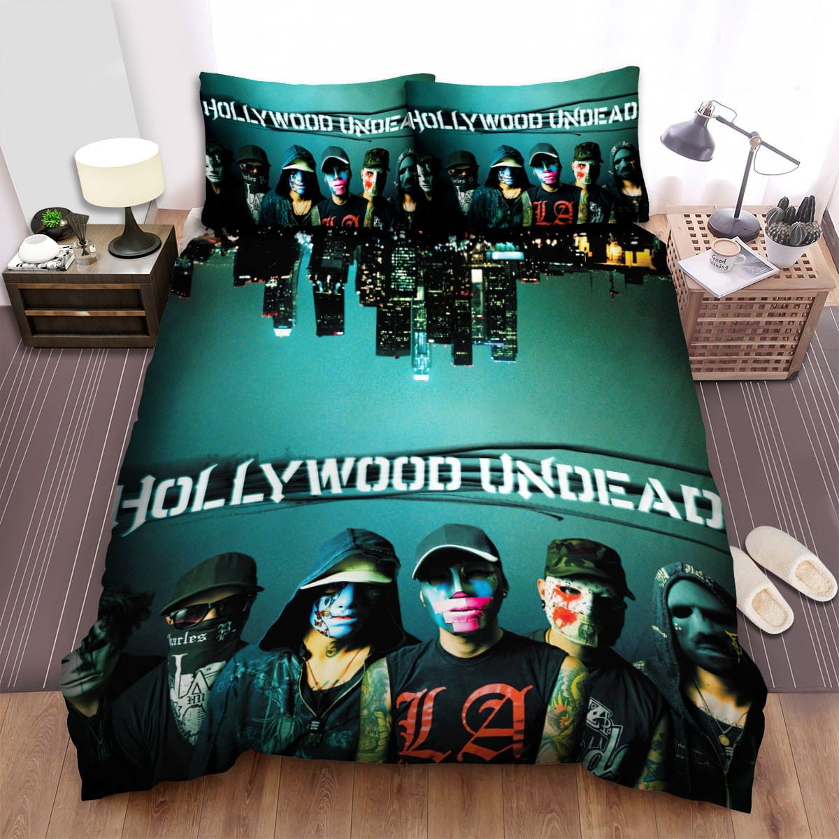 Swan Songs Hollywood Undead Bedding Sets Duvet Cover Flatsheet Pillowcases For Every Bedroom