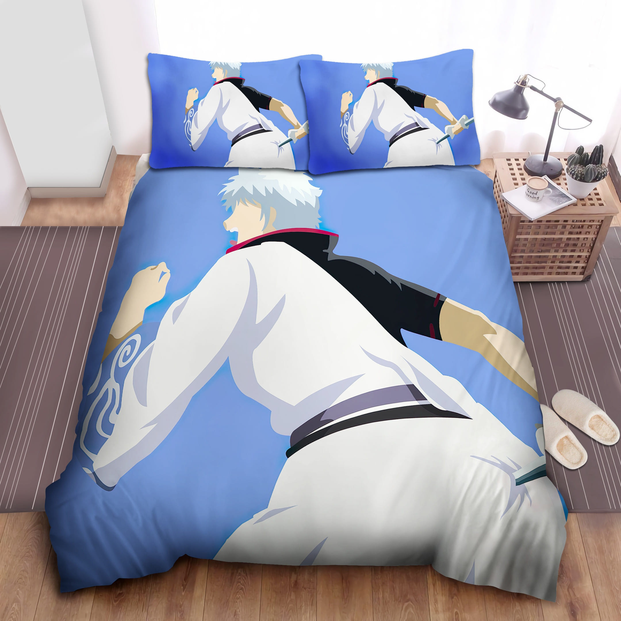 Sword In His Butt Bedding Sets Duvet Cover Flatsheet Gift For Wife Husband Besties