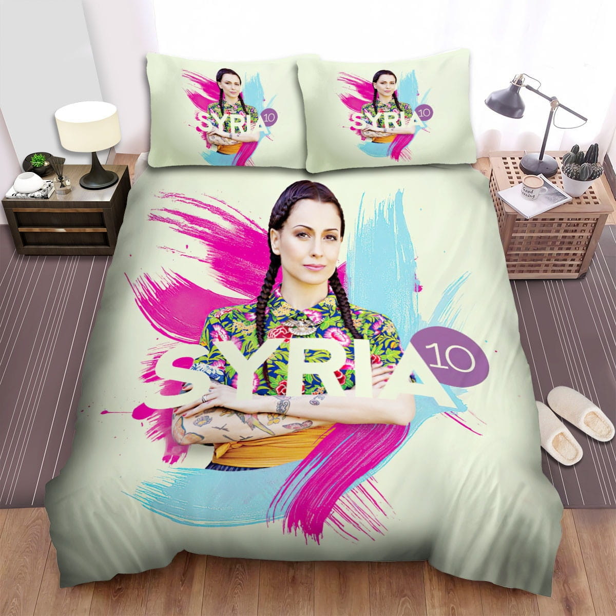 Syria 10 Bedding Sets Duvet Cover Flatsheet Pillowcases Perfect Gift For Fans