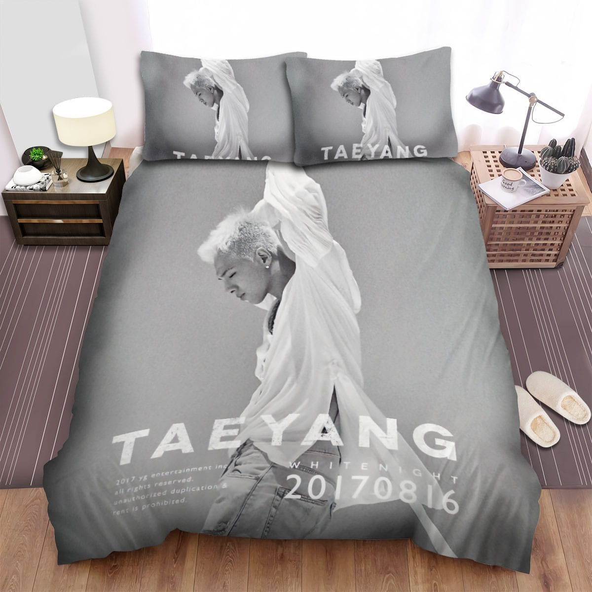 Taeyang Ethereal Bedding Sets Duvet Cover Flatsheet Pillowcases Perfect Gift For Fans