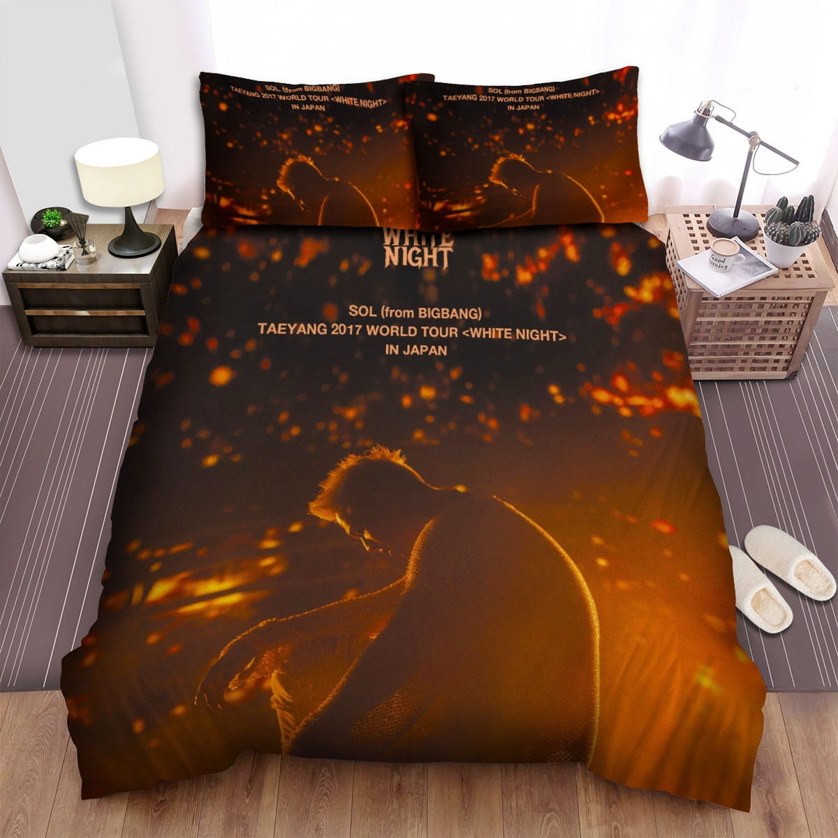 Taeyang Concert Bedding Sets Duvet Cover Flatsheet Pillowcase