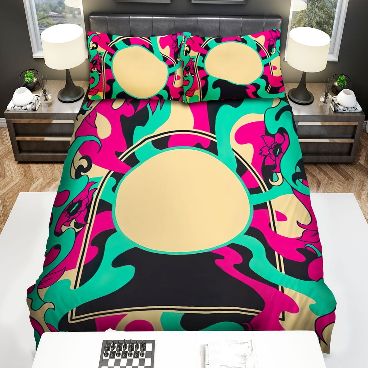 Tame Impala Concert Poster Bedding Sets Duvet Cover Flatsheet Pillowcase