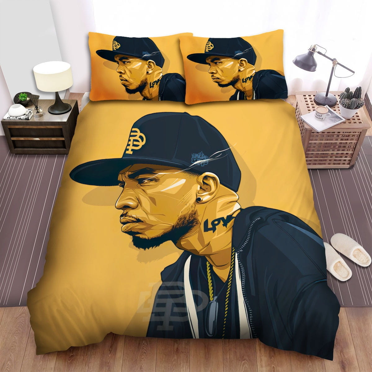 Talib Kweli Bedding Sets Duvet Cover Flatsheet Gift For Christmas Thanksgiving Halloween