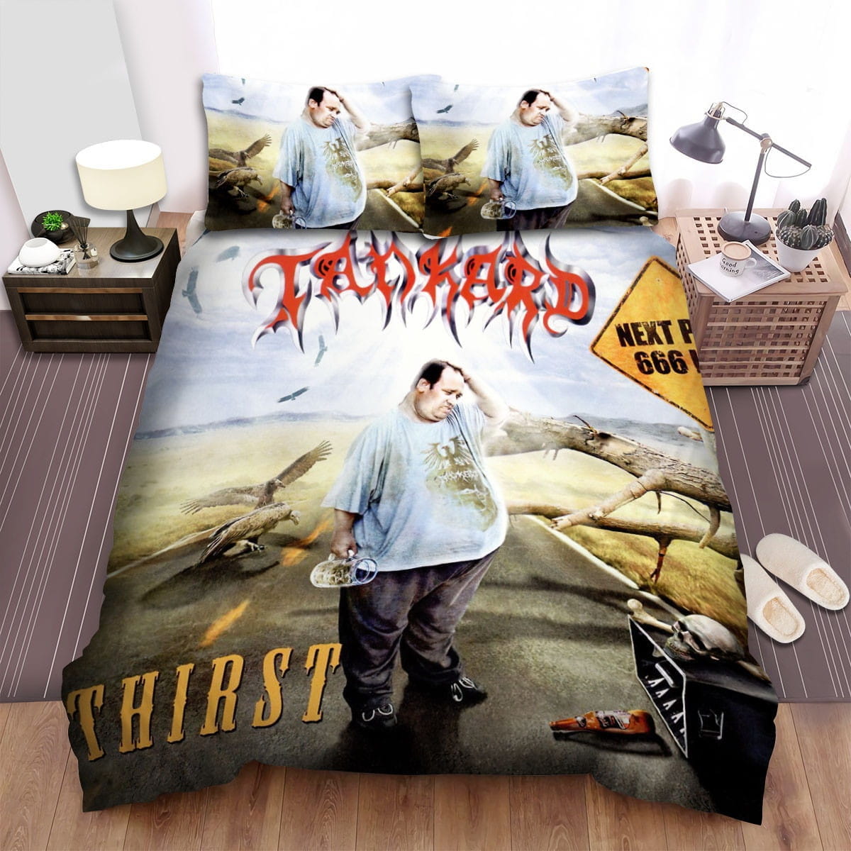 Tankard Thirst Album Music Bedding Sets Duvet Cover Flatsheet Gift For Wife Husband Besties