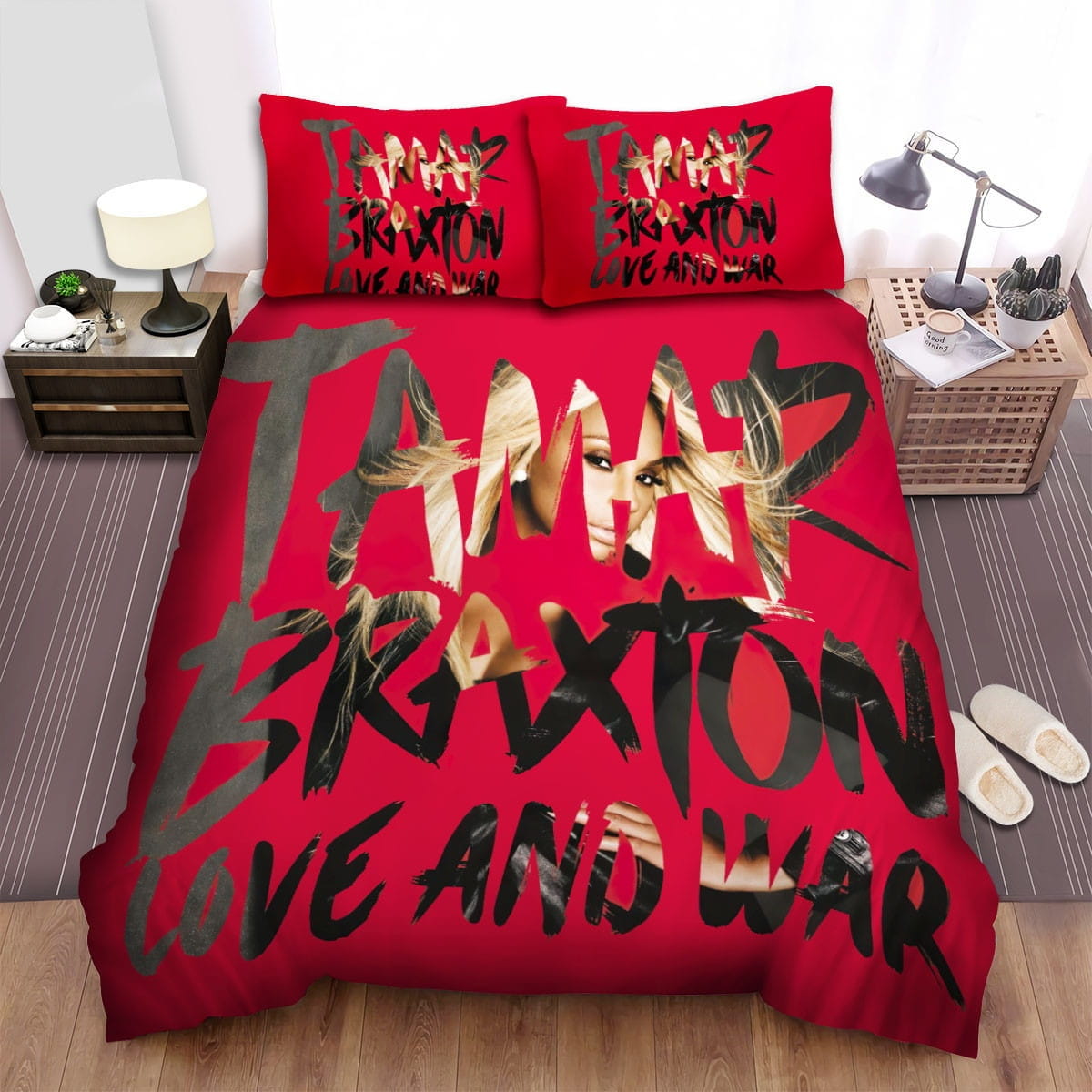 Tamar Braxton Love And War Bedding Sets Duvet Cover Flatsheet Gift For Christmas Thanksgiving Halloween