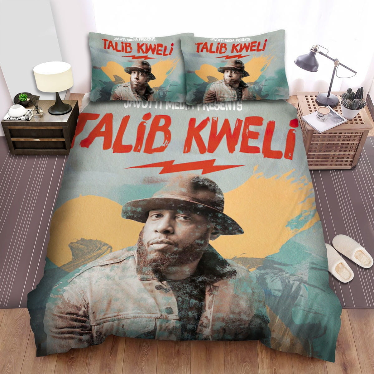 Talib Kweli Bedding Sets Duvet Cover Flatsheet Pillowcase