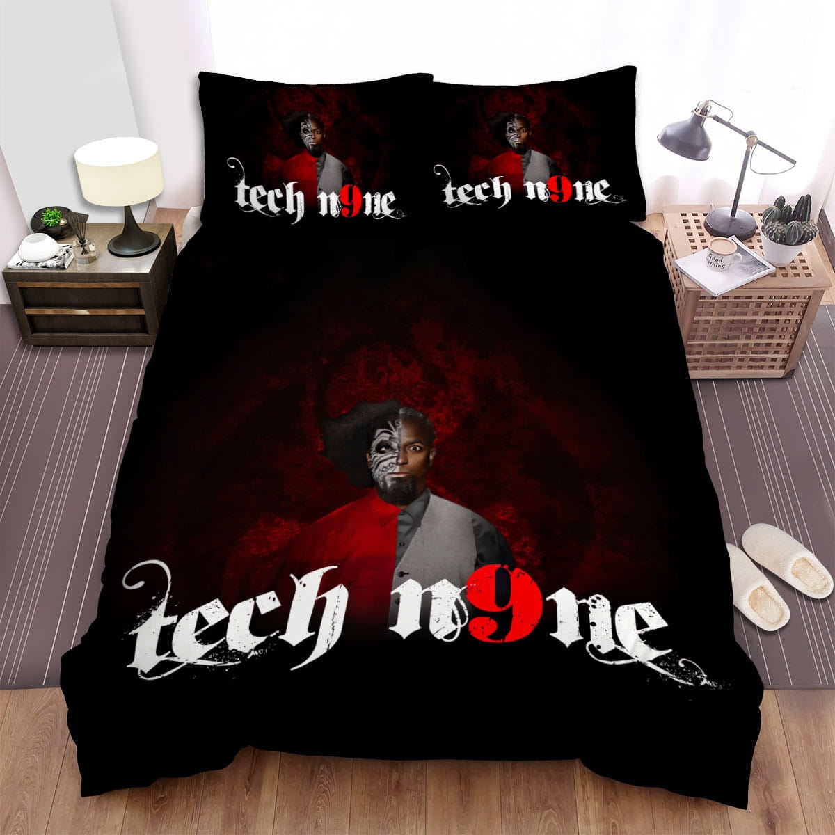 Tech N9ne 1 Decorative Bedding Sets with Duvet Cover Flatsheet Pillowcases