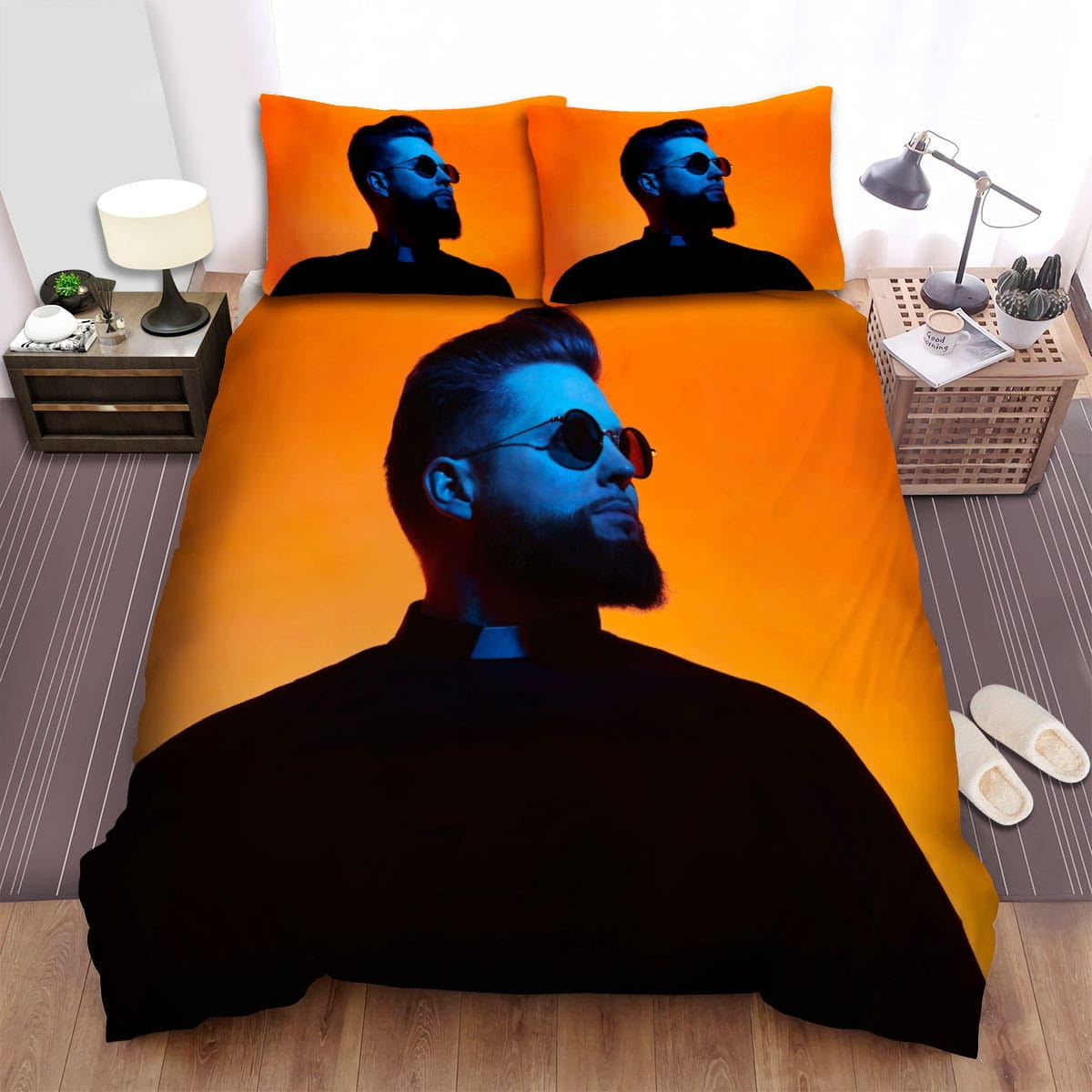Tchami Cool Photoshoot Bedding Sets Duvet Cover Flatsheet Gift For Christmas Thanksgiving Halloween