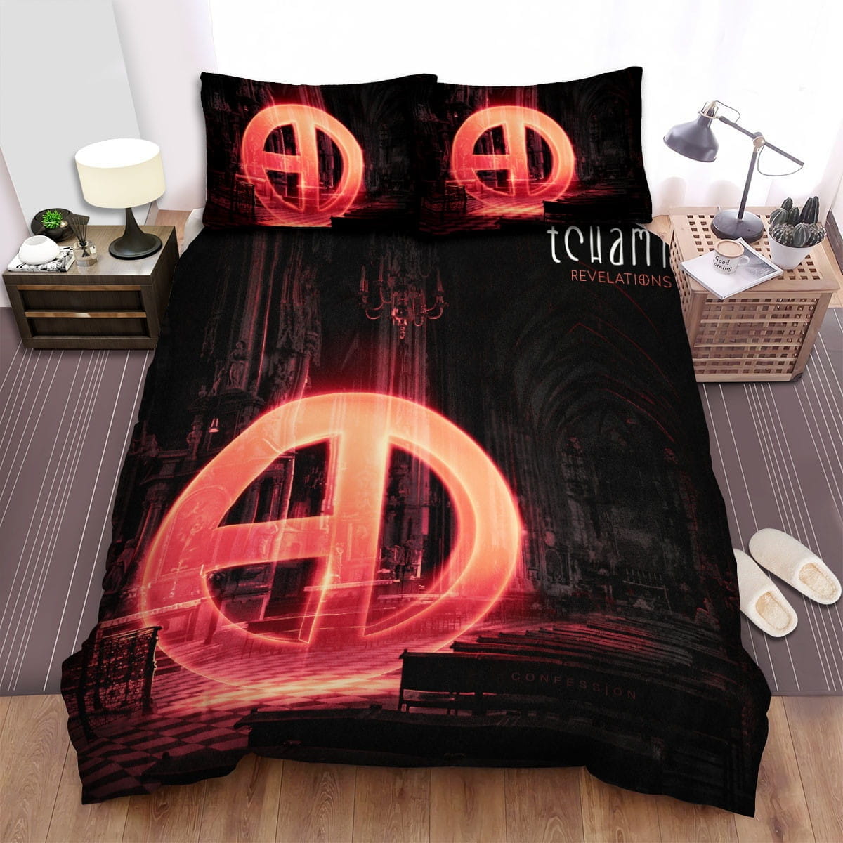 Tchami Revelations Ep Cover Decorative Bedding Sets with Duvet Cover Flatsheet Pillowcases