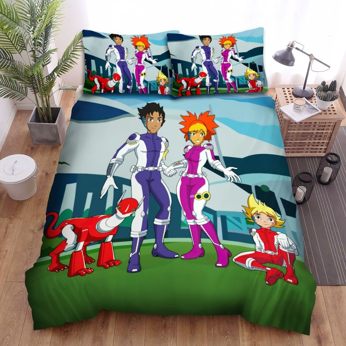 Team Galaxy Main Characters Bedding Sets Duvet Cover Flatsheet Pillowcases For Every Bedroom