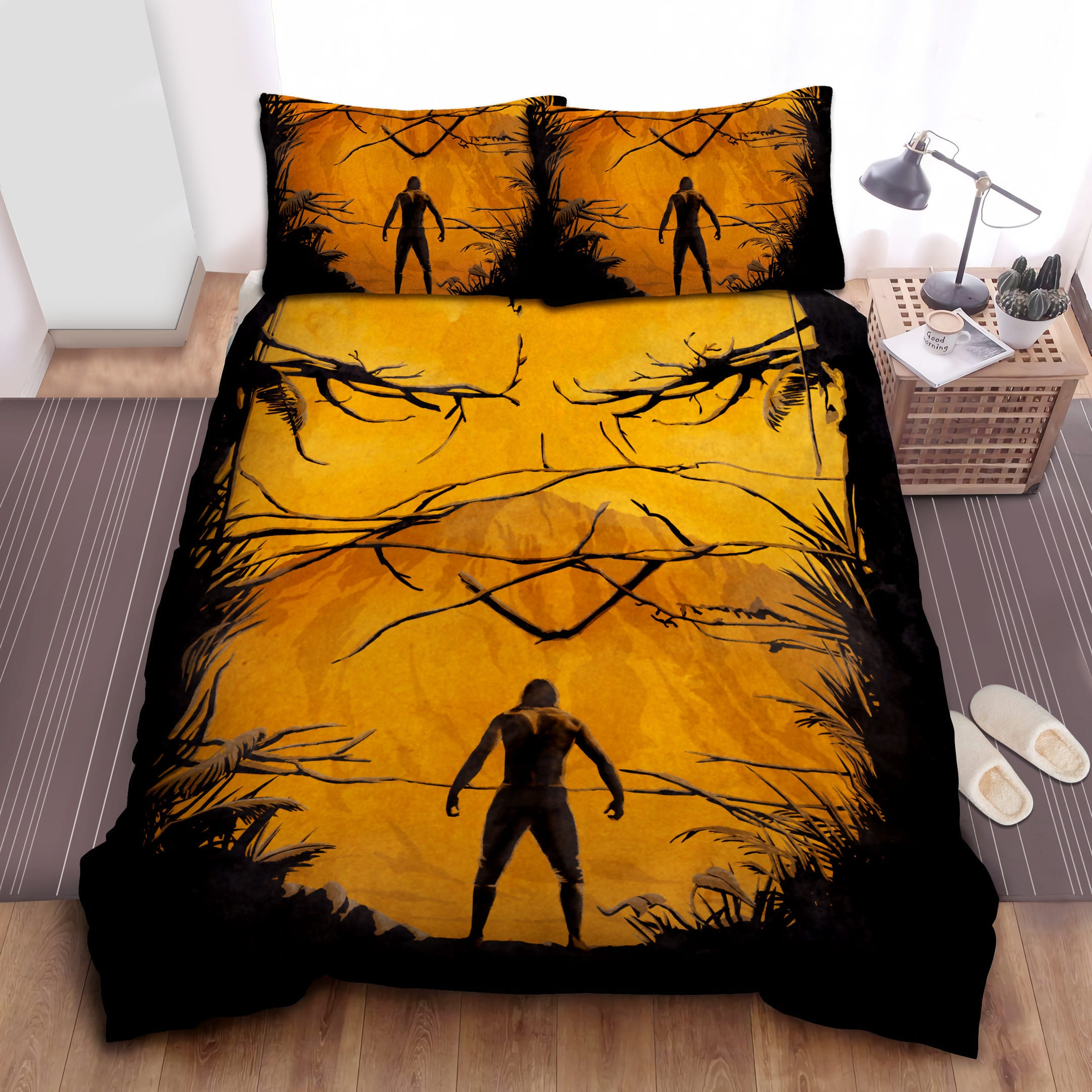 Tarzan From The Back Bedding Sets Duvet Cover Flatsheet Gift For Christmas Thanksgiving Halloween