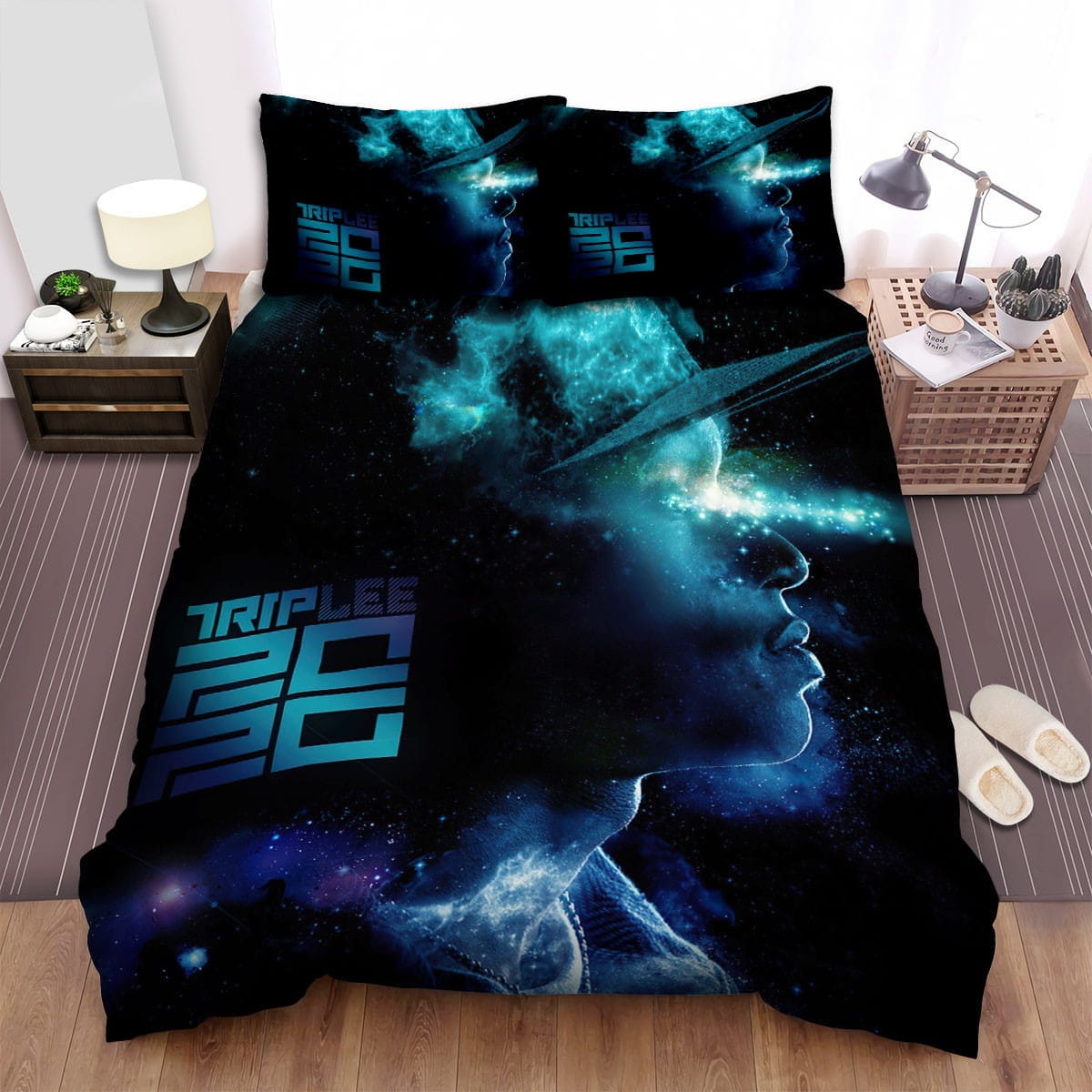 Tedashii Night Sky Bedding Set Duvet Cover Gift For Christmas Birthday Thanksgiving