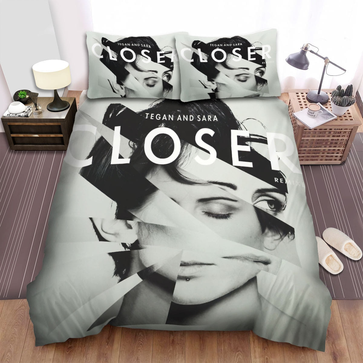 Tegan And Sara Closer Bedding Sets Duvet Cover Flatsheet Pillowcase