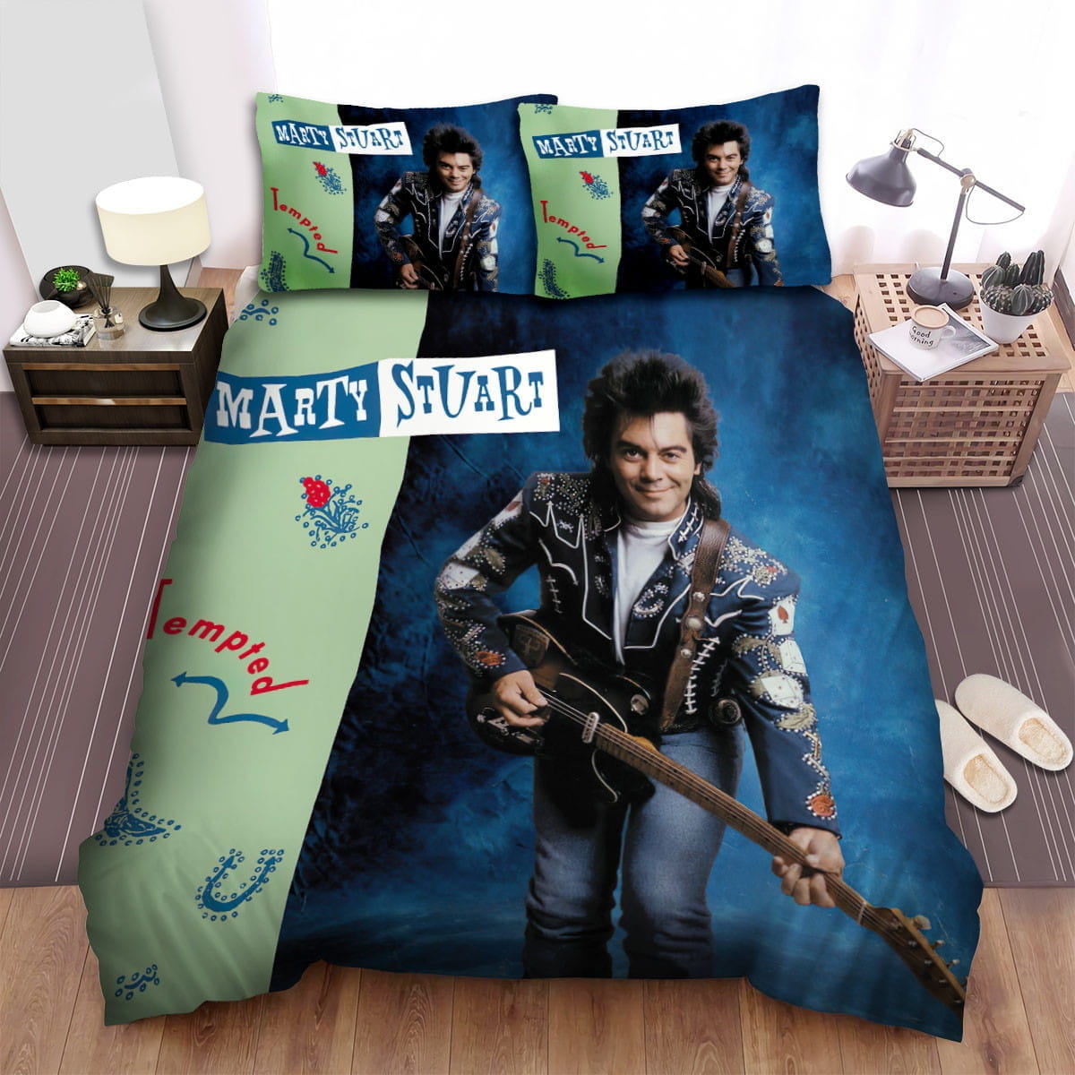 Tempted Marty Stuart Decorative Bedding Sets with Duvet Cover Flatsheet Pillowcases