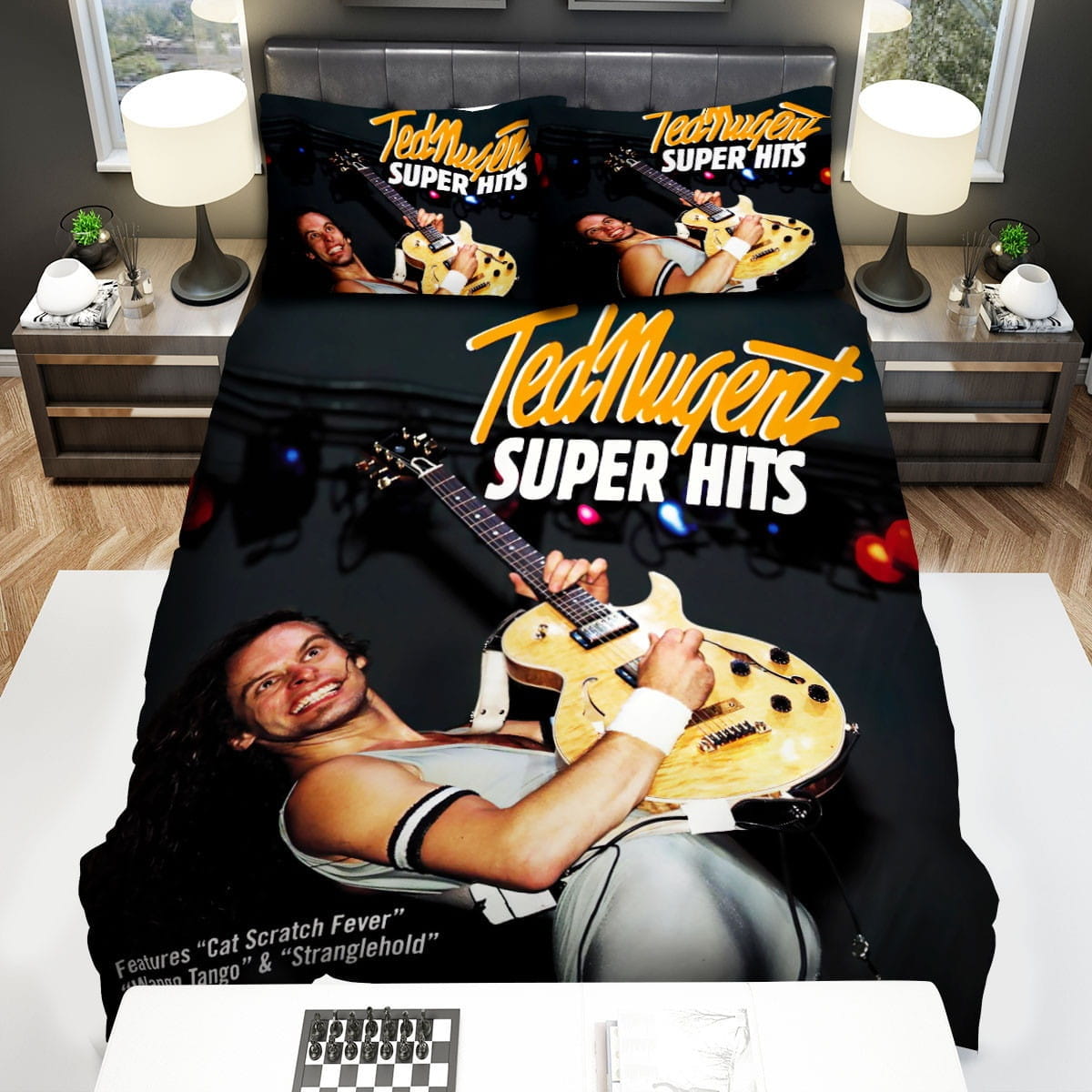 Ted Nugent Bedding Sets Duvet Cover Flatsheet Gift For Christmas Thanksgiving Halloween