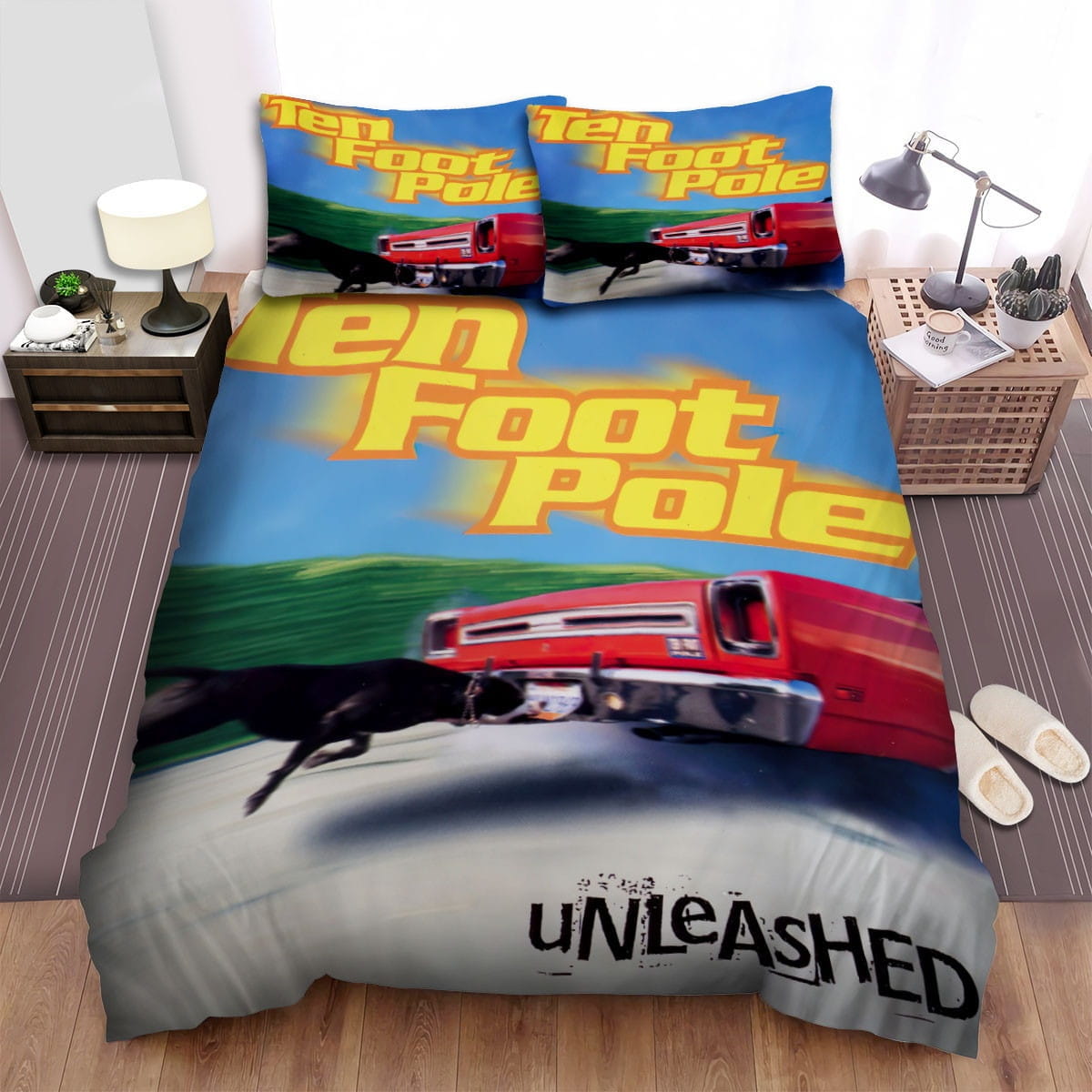 Ten Foot Pole Unleashed Bedding Sets Duvet Cover Flatsheet Gift For Wife Husband Besties