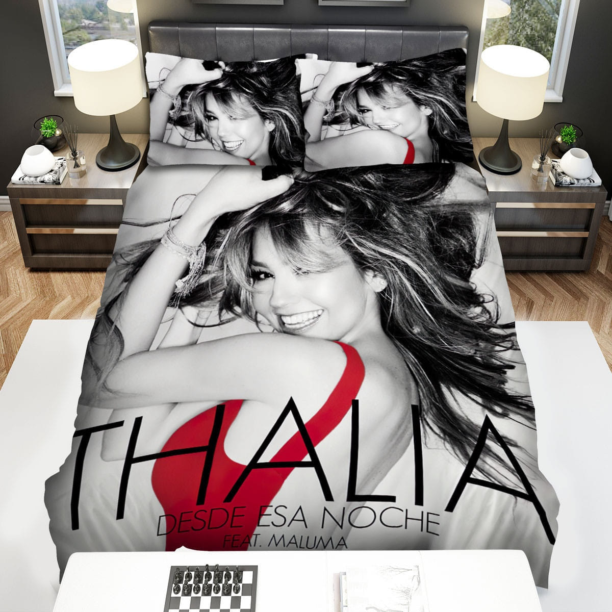 Thal-a Decorative Bedding Sets with Duvet Cover Flatsheet Pillowcases