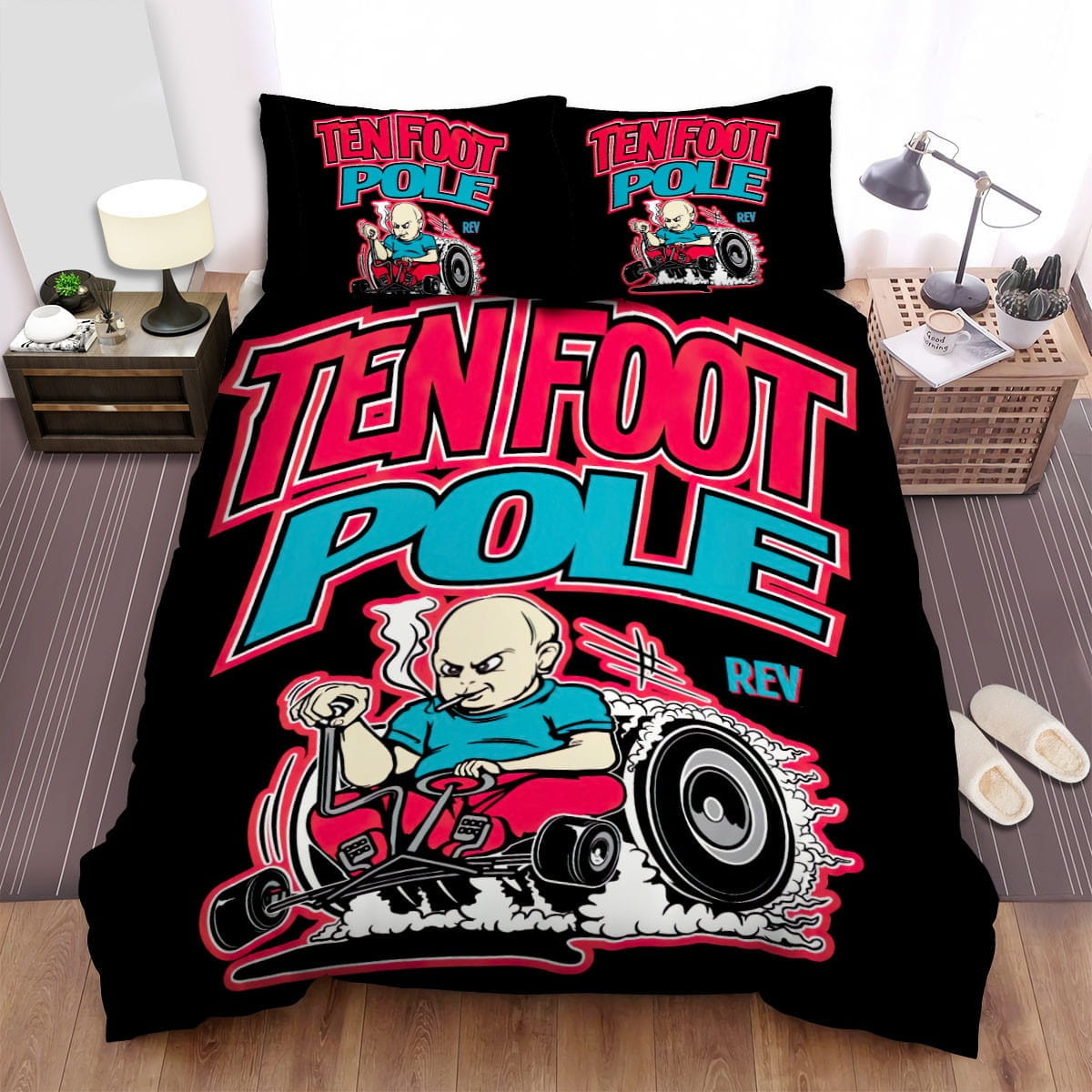Ten Foot Pole Rev Art Bedding Sets Duvet Cover Flatsheet Gift For Wife Husband Besties