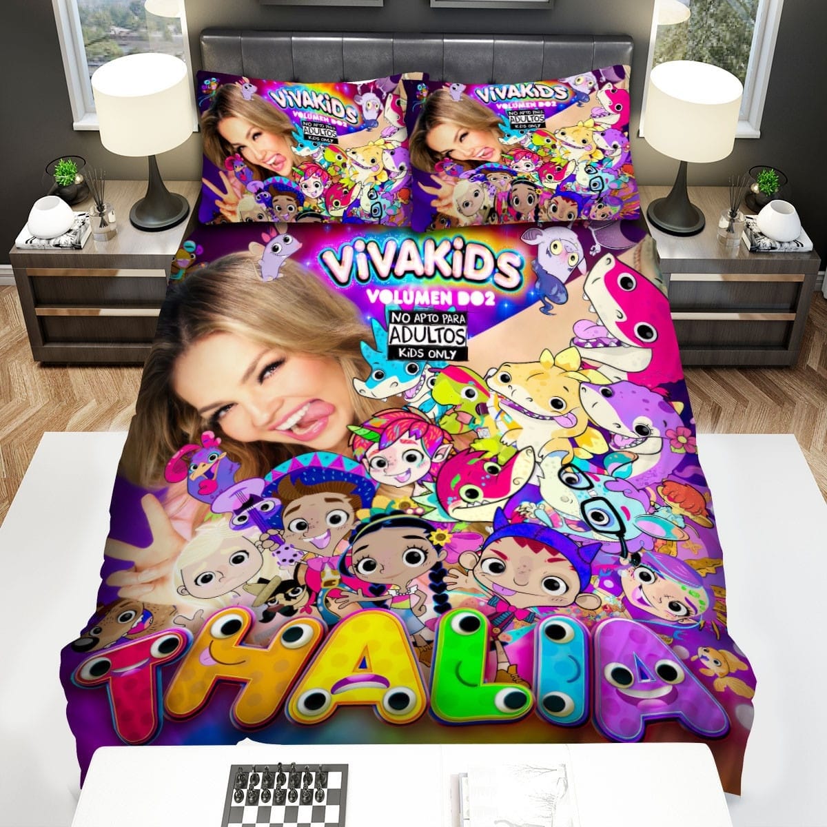 Thal-a Vivakids Bedding Sets Duvet Cover Flatsheet Gift For Christmas Thanksgiving Halloween