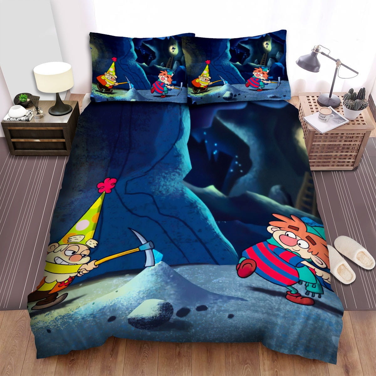 The 7d Sneezy And Happy Bedding Sets Duvet Cover Flatsheet Gift For Christmas Thanksgiving Halloween