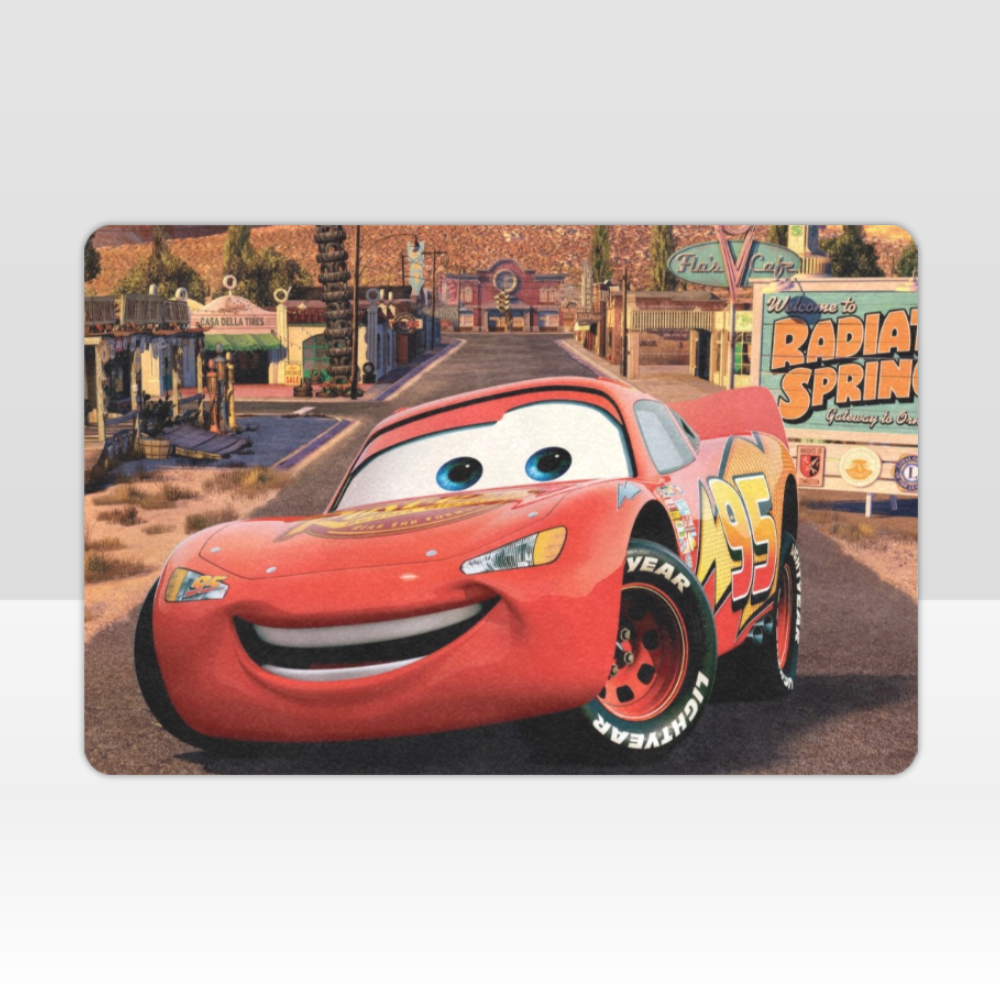 Lightning Mcqueen Doormat