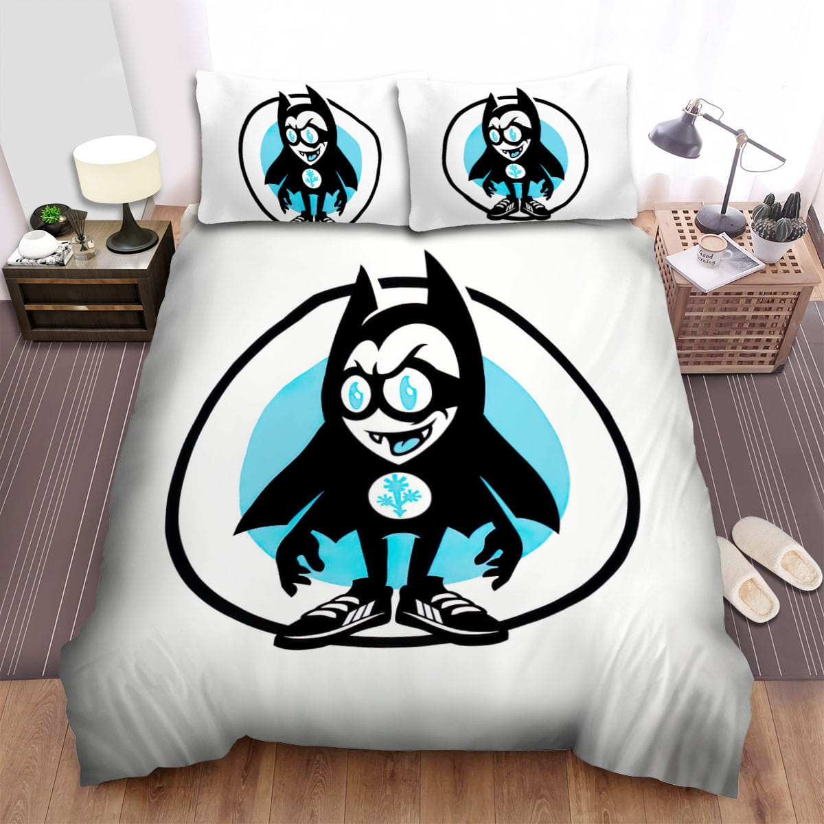 The Aquabats Logo Bedding Sets Duvet Cover Flatsheet Pillowcases Perfect Gift For Fans