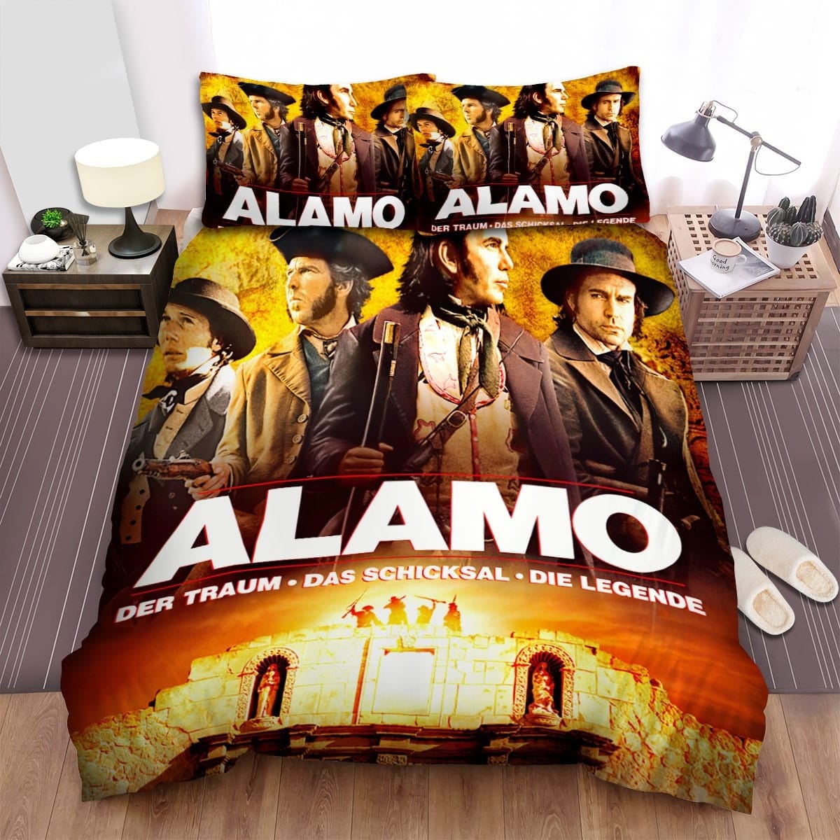 The Alamo Movie Poster 2 Bedding Sets Duvet Cover Flatsheet Pillowcases For Every Bedroom