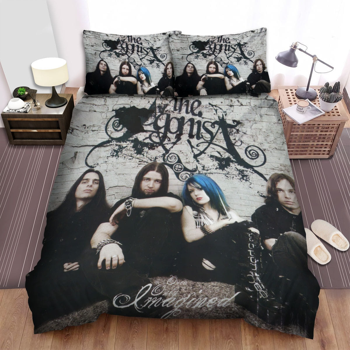 The Agonist Band So Deep Decorative Bedding Sets with Duvet Cover Flatsheet Pillowcases