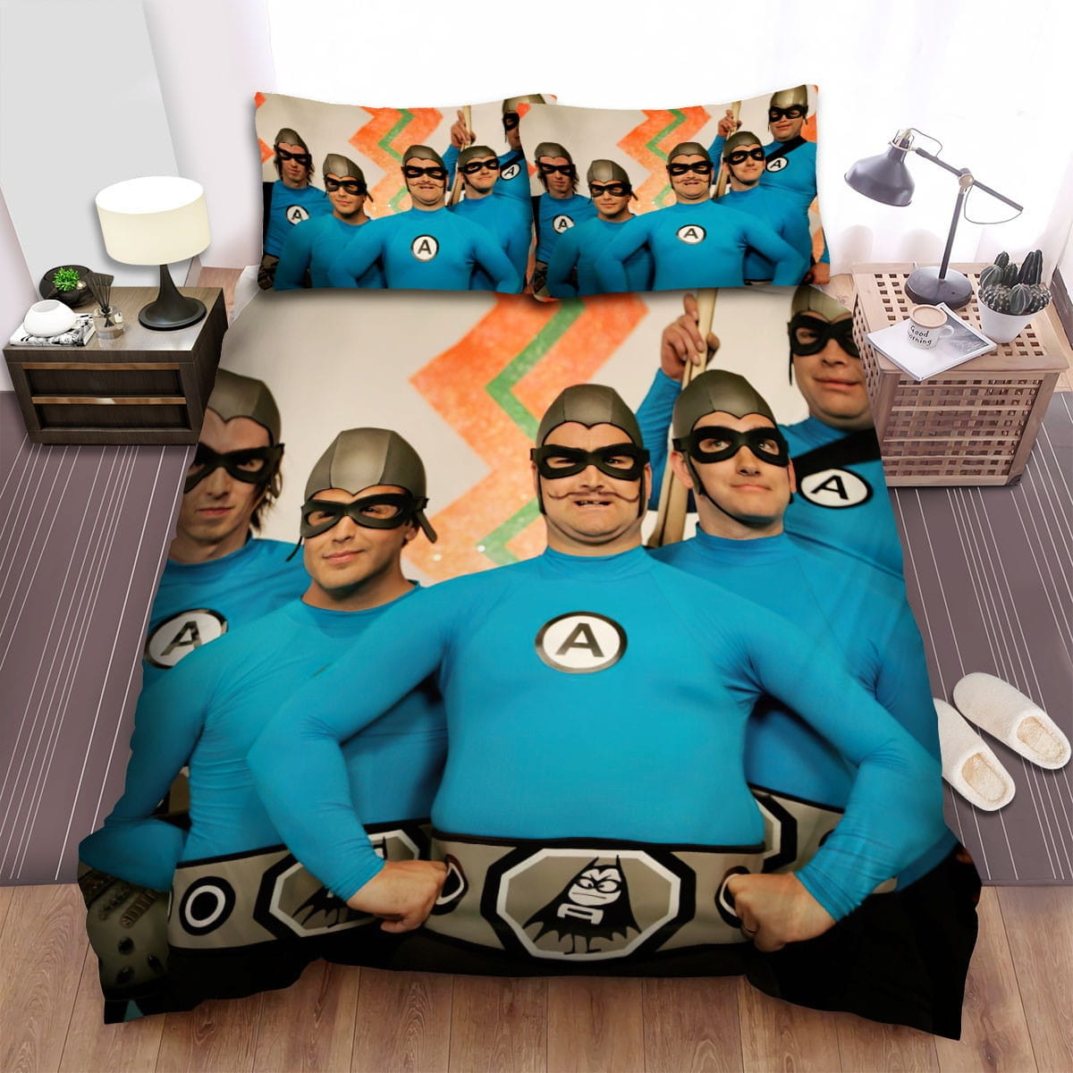 The Aquabats Band Bedding Sets Duvet Cover Flatsheet Pillowcases For Every Bedroom