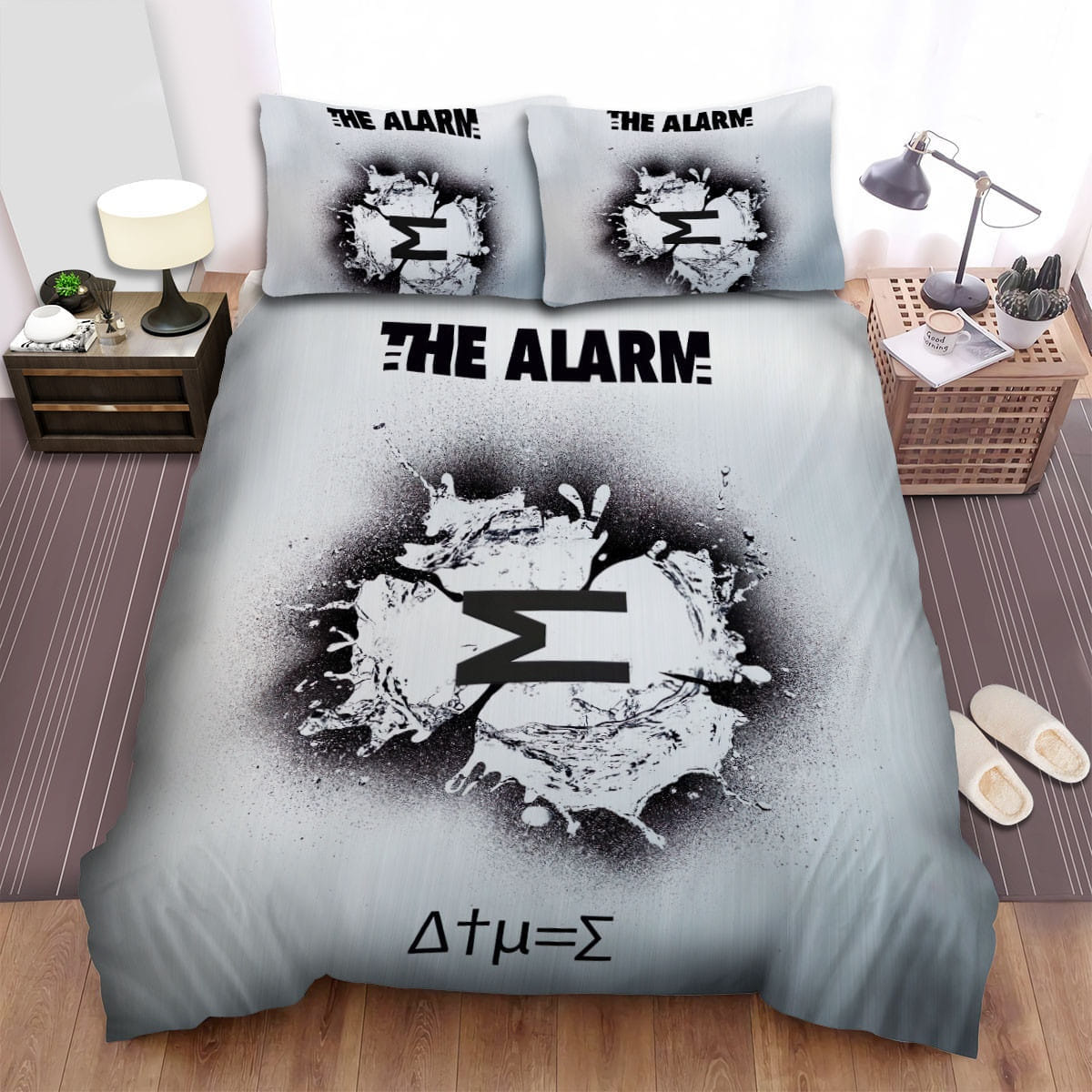 The Alarm Music Sigma Album Bedding Sets Duvet Cover Flatsheet Gift For Christmas Thanksgiving Halloween