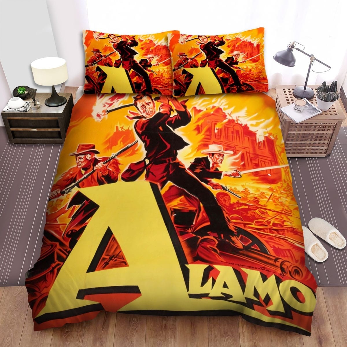 The Alamo Movie Poster 3 Bedding Sets Duvet Cover Flatsheet Pillowcases Perfect Gift For Fans