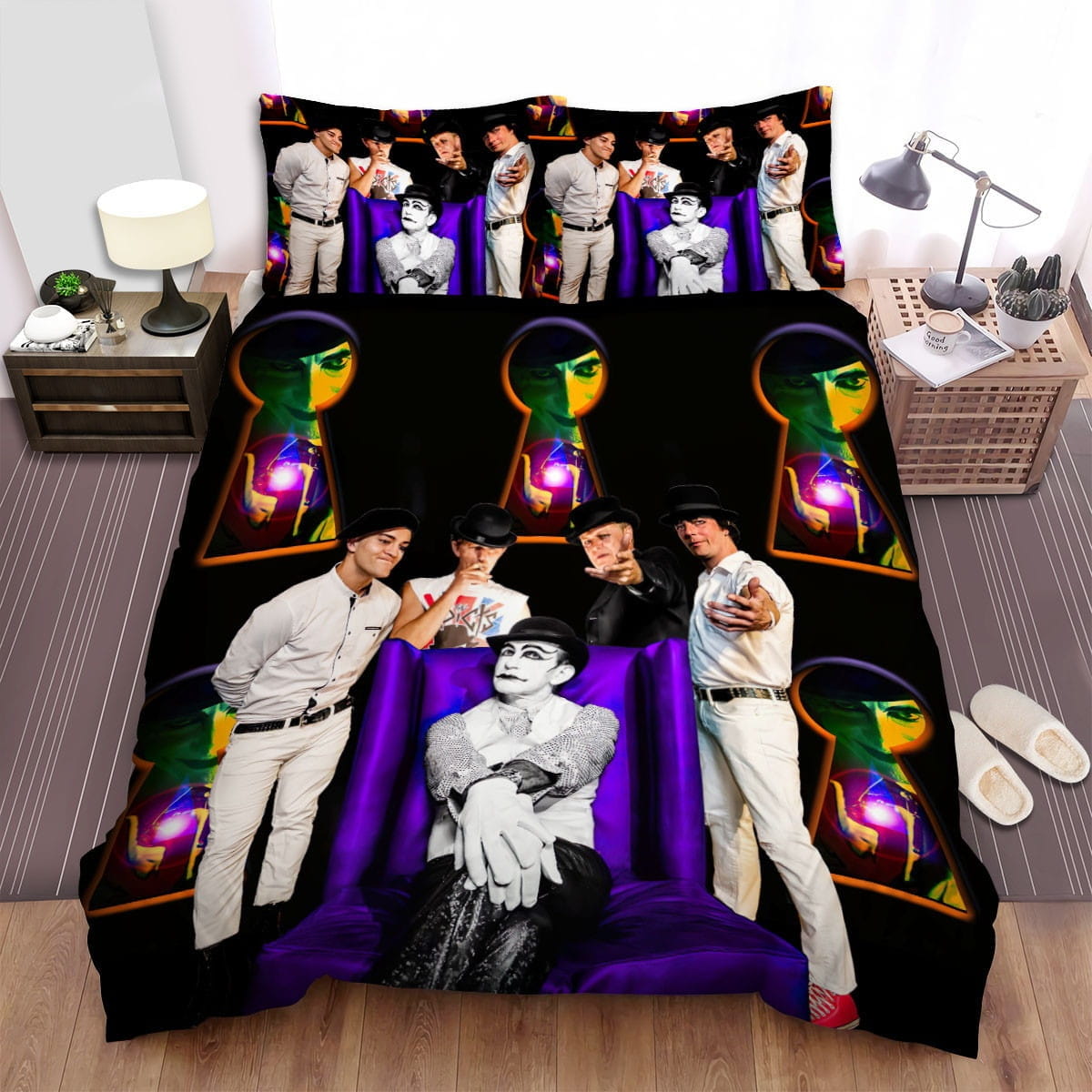 The Adicts Band Posing Bedding Sets Duvet Cover Flatsheet Pillowcases Perfect Gift For Fans