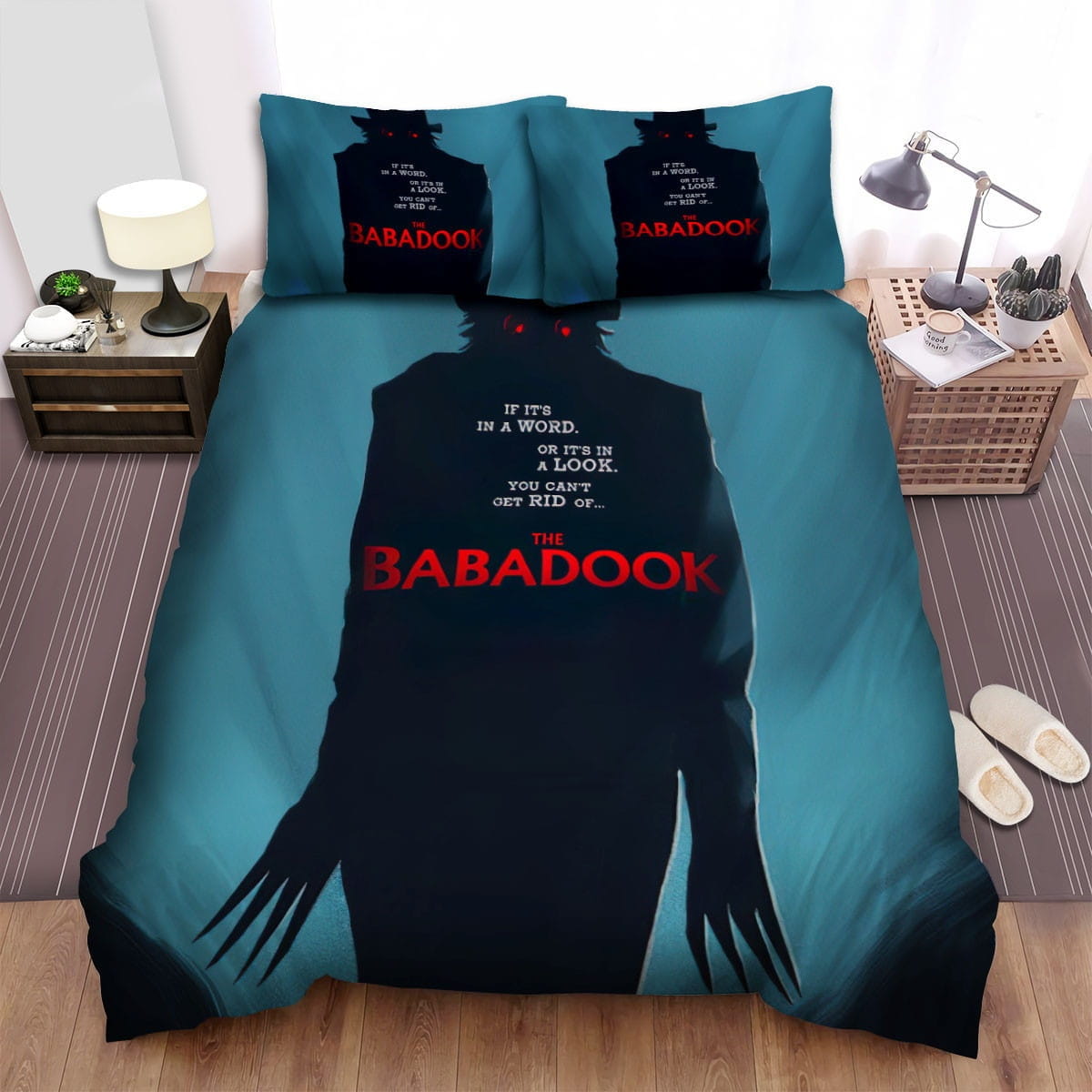 The Babadook Movie Poster 4 Bedding Sets Duvet Cover Flatsheet Gift For Wife Husband Besties