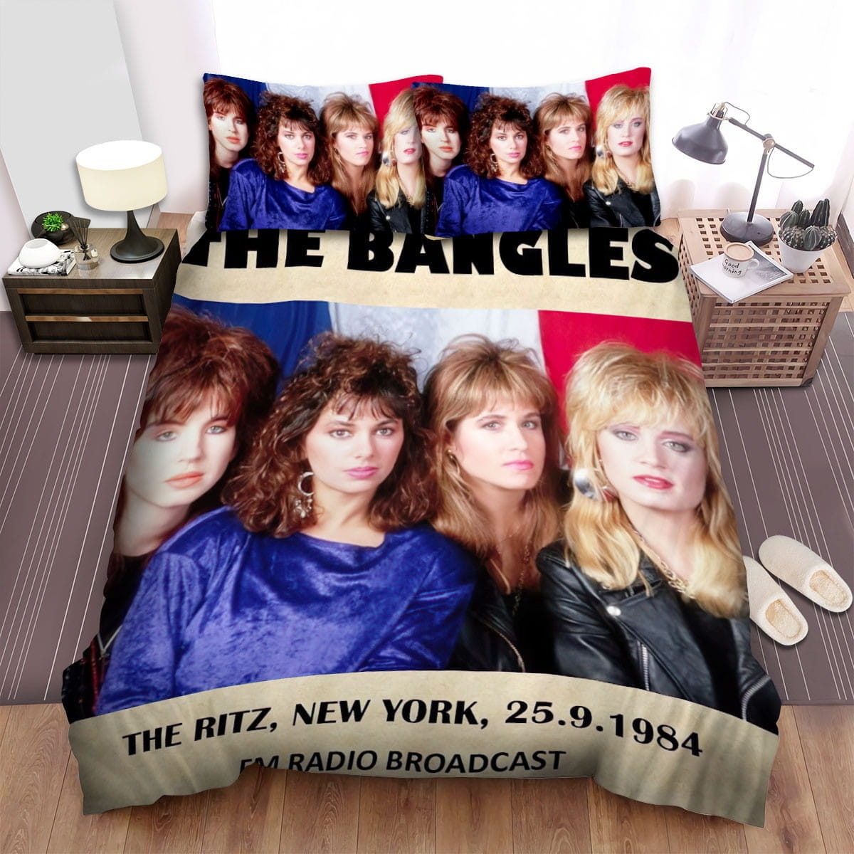 The Bangles Broadcast Bedding Sets Duvet Cover Flatsheet Gift For Christmas Thanksgiving Halloween