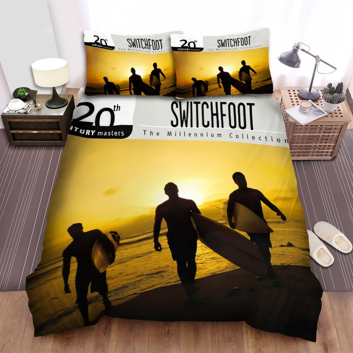 The Best Of Switchfoot Bedding Sets Duvet Cover Flatsheet Gift For Wife Husband Besties