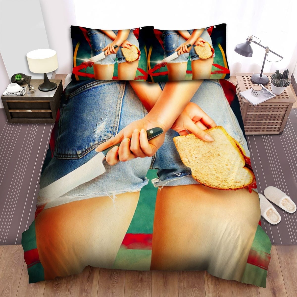 The Babysitter I Netflix Bedding Sets Duvet Cover Flatsheet Gift For Christmas Thanksgiving Halloween