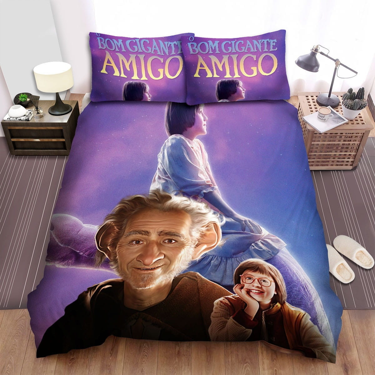 The Bfg Movie Art 2 Decorative Bedding Sets with Duvet Cover Flatsheet Pillowcases