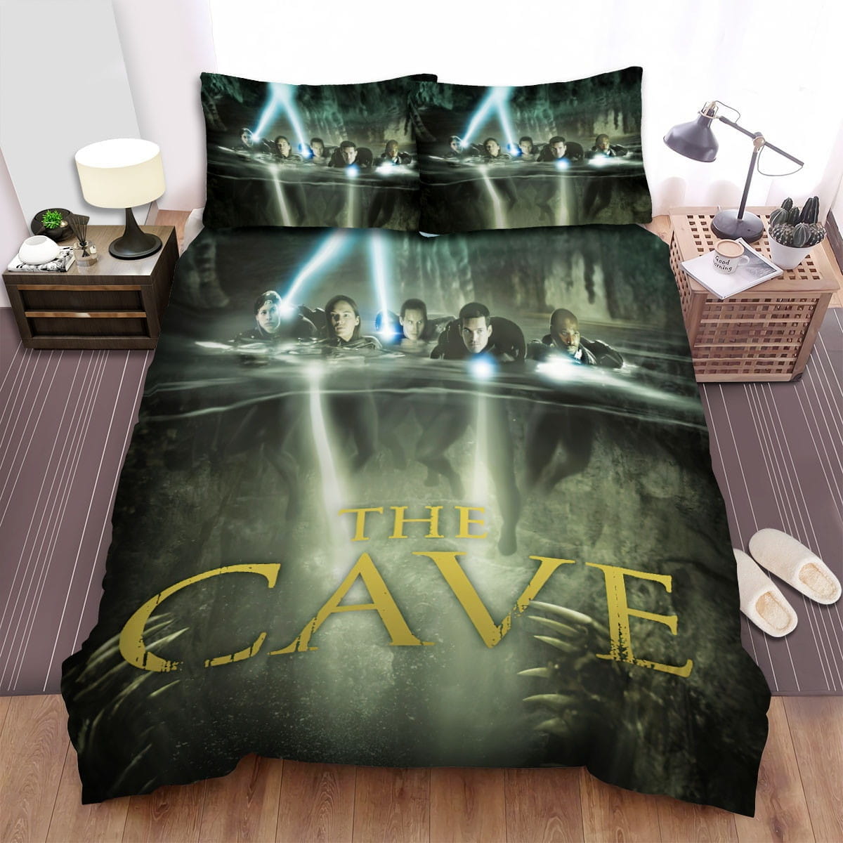 The Cave Poster 3 Bedding Sets Duvet Cover Flatsheet Gift For Christmas Thanksgiving Halloween