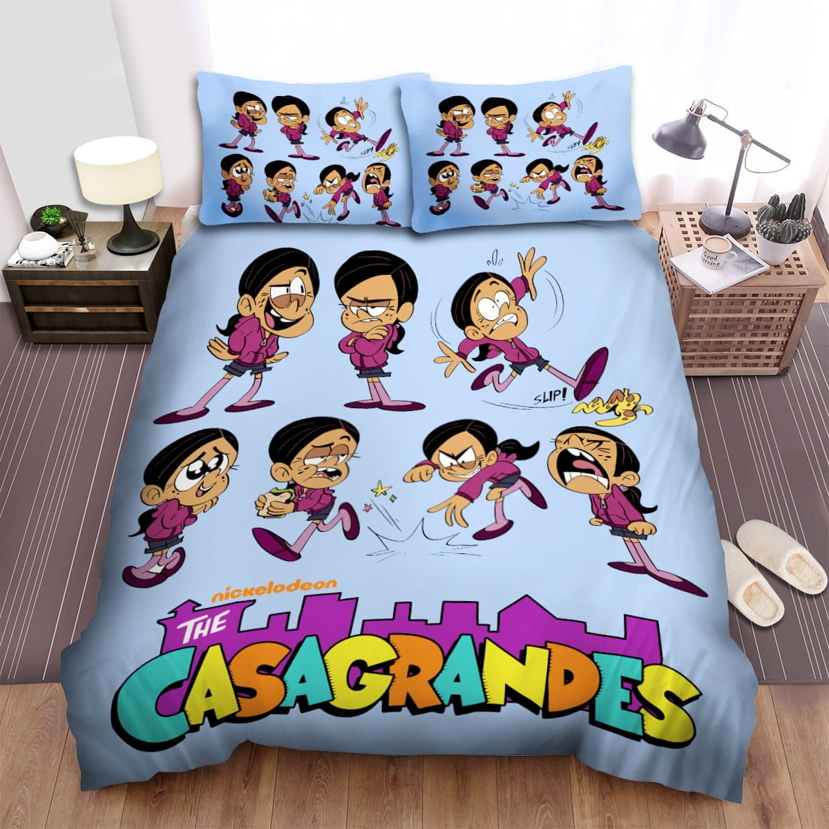 The Casagrandes Many Ronnie Decorative Bedding Sets with Duvet Cover Flatsheet Pillowcases