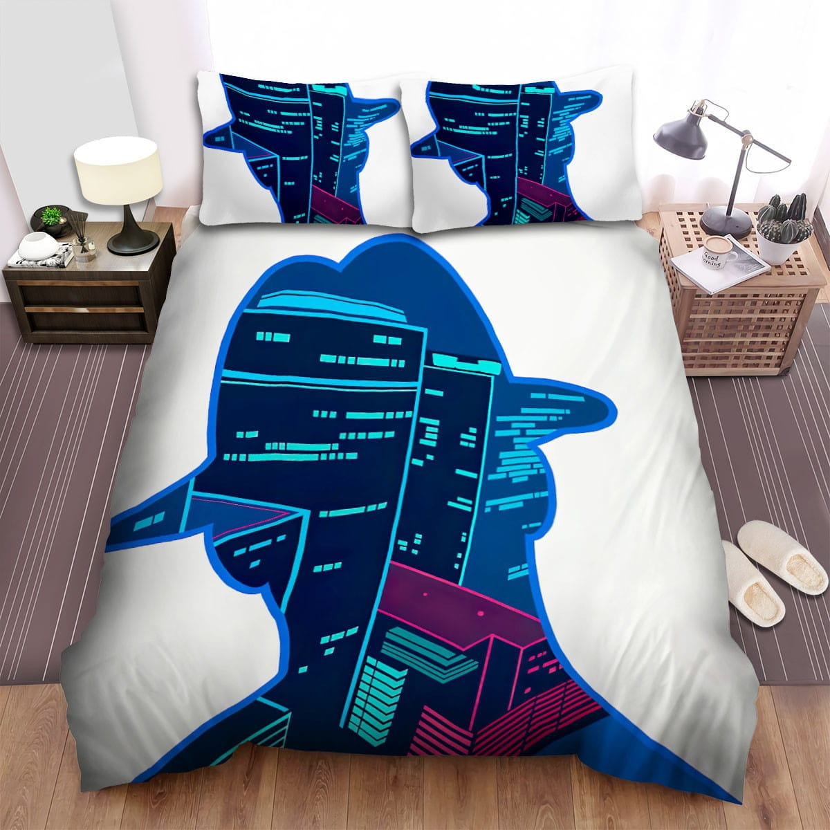 The Blue Nile Art Bedding Set Duvet Cover Gift For Christmas Birthday Thanksgiving