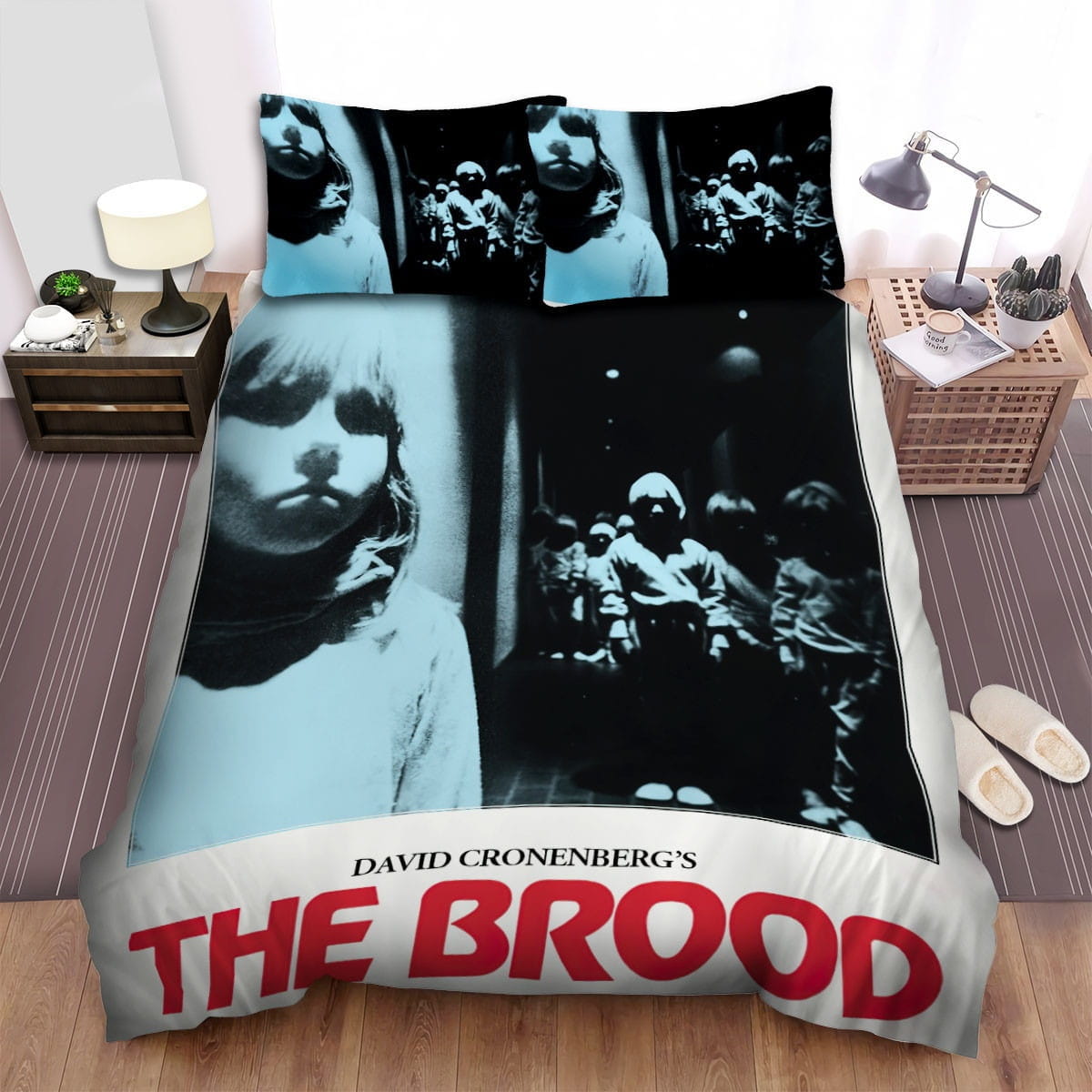 The Brood Movie Poster 3 Bedding Set Duvet Cover Gift For Christmas Birthday Thanksgiving