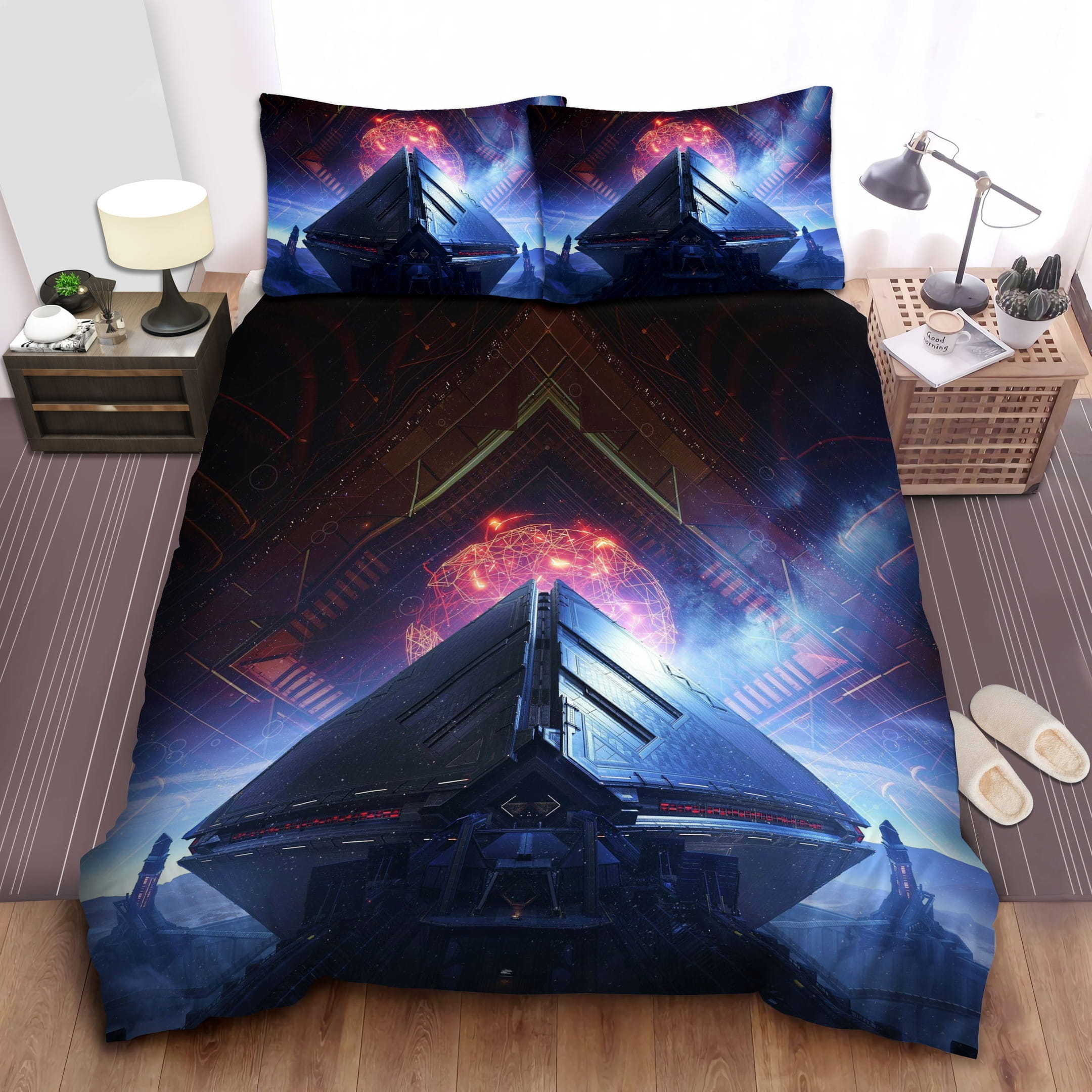 The Black Castle Bedding Sets Duvet Cover Flatsheet Gift For Wife Husband Besties