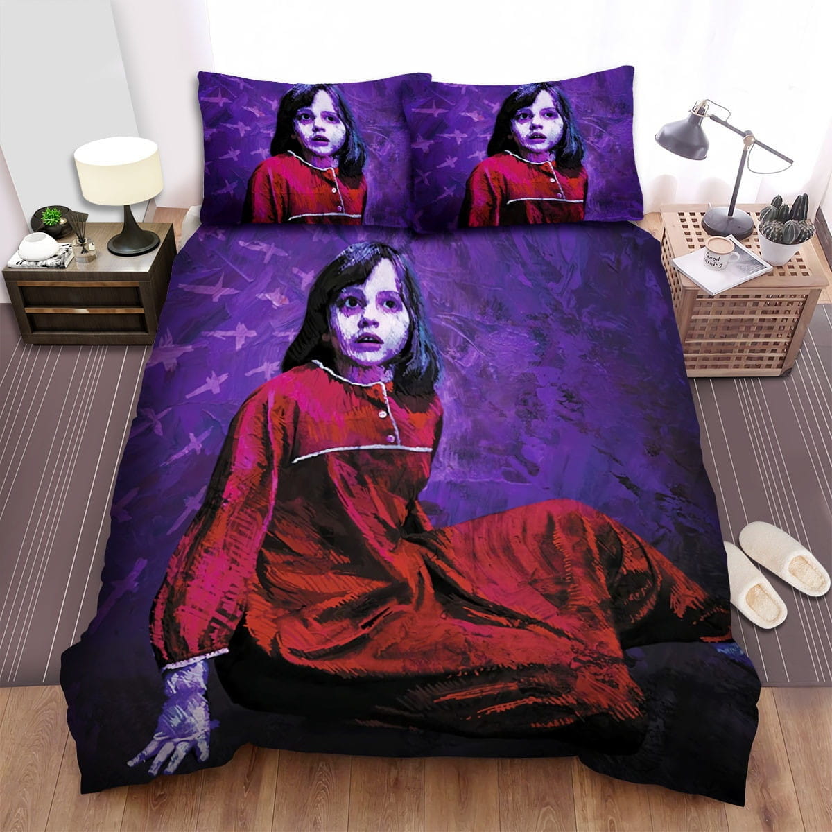 The Conjuring 2 Movie Art Bedding Set Duvet Cover Gift For Christmas Birthday Thanksgiving