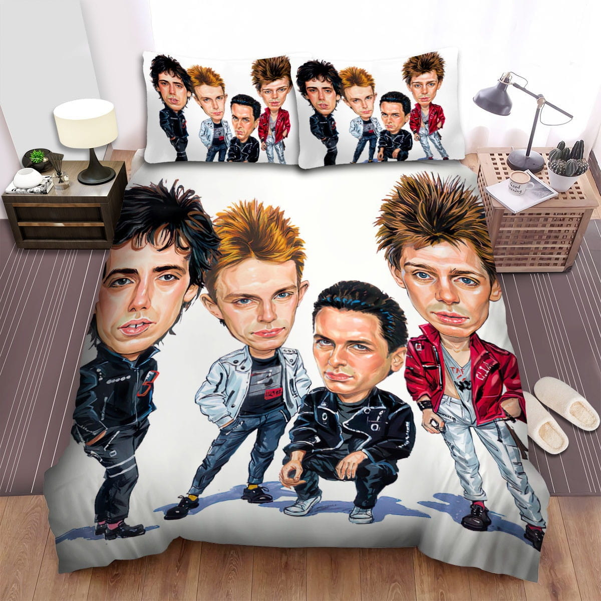 The Clash Art Decorative Bedding Sets with Duvet Cover Flatsheet Pillowcases