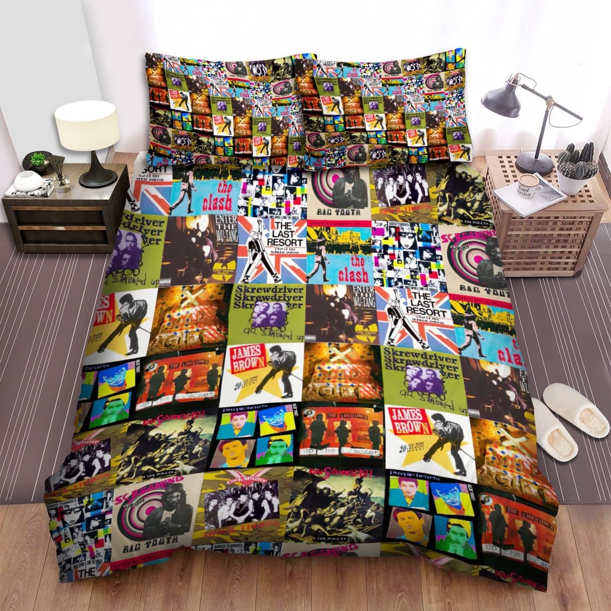 The Clash Album Collection Bedding Sets Duvet Cover Flatsheet Pillowcases Perfect Gift For Fans