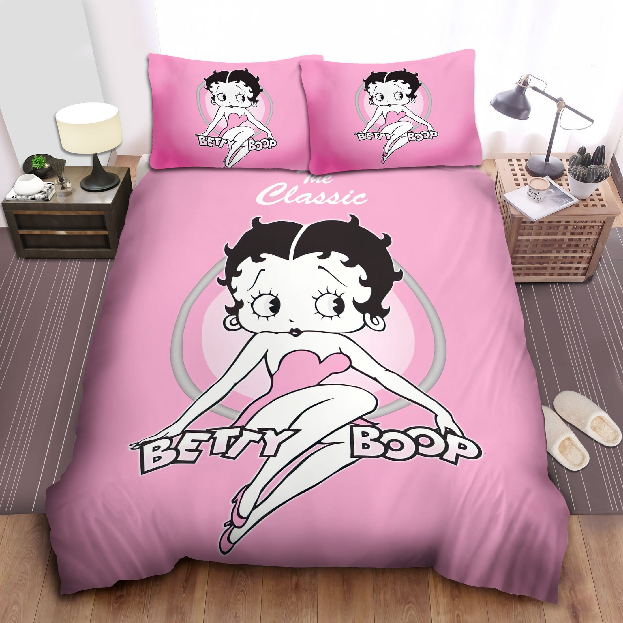 The Classic Betty Boop Bedding Sets Duvet Cover Flatsheet Pillowcases For Every Bedroom