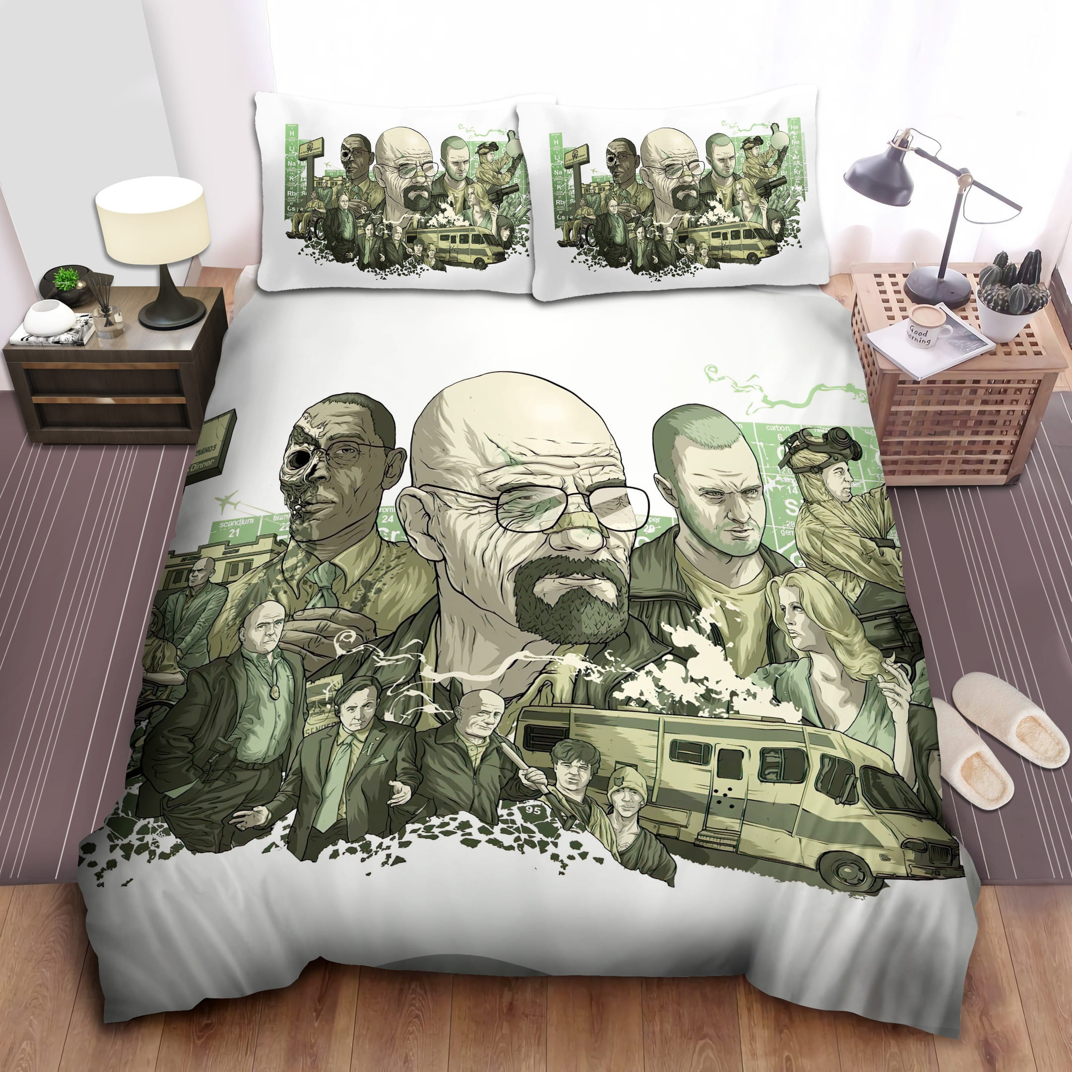 The Characters Bedding Sets Duvet Cover Flatsheet Gift For Wife Husband Besties