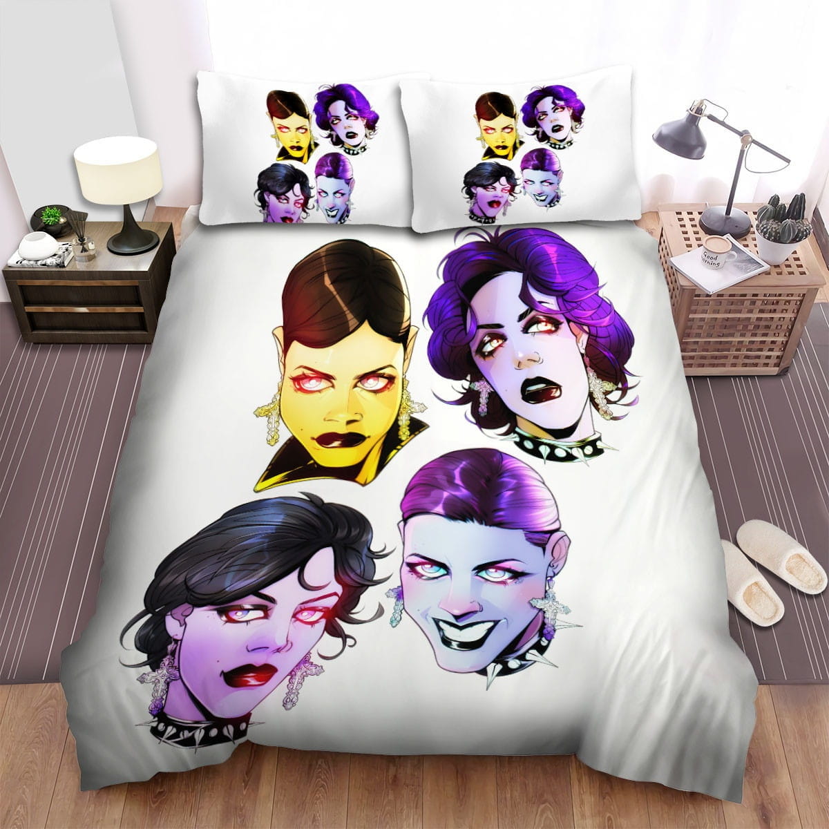 The Craft Characters Bedding Sets Duvet Cover Flatsheet Pillowcase