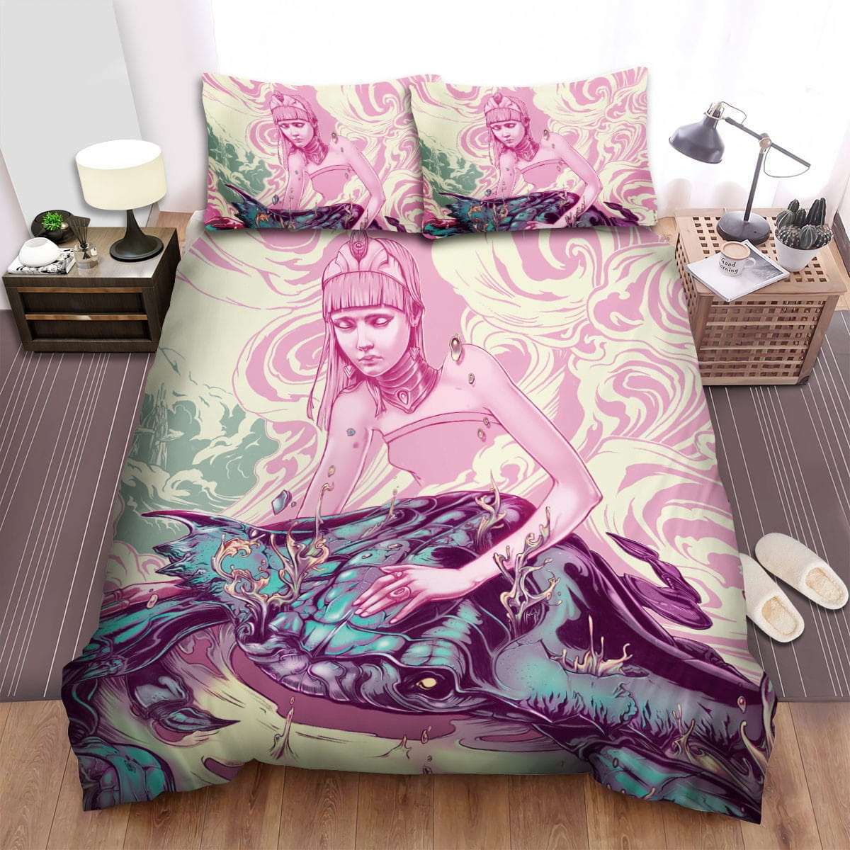The Crab And The Healer Bedding Sets Duvet Cover Flatsheet Pillowcases For Every Bedroom
